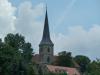 Blick zur Kirche vom Oberen Lindig